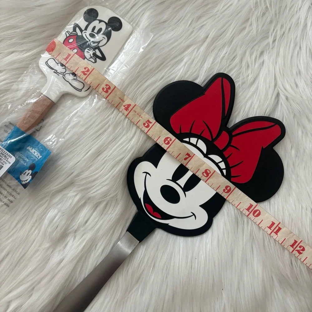 Williams Sonoma x Disney Mickey Spatula NWT and Minnie Flex Spatula NWOT